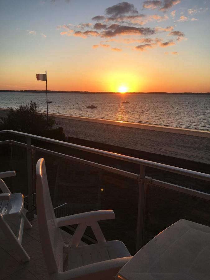 Appartement Arcachon Perreire Premiere Ligne Les Pieds Dans L Eau Vue Magnifique Sur Le Bassin Kültér fotó
