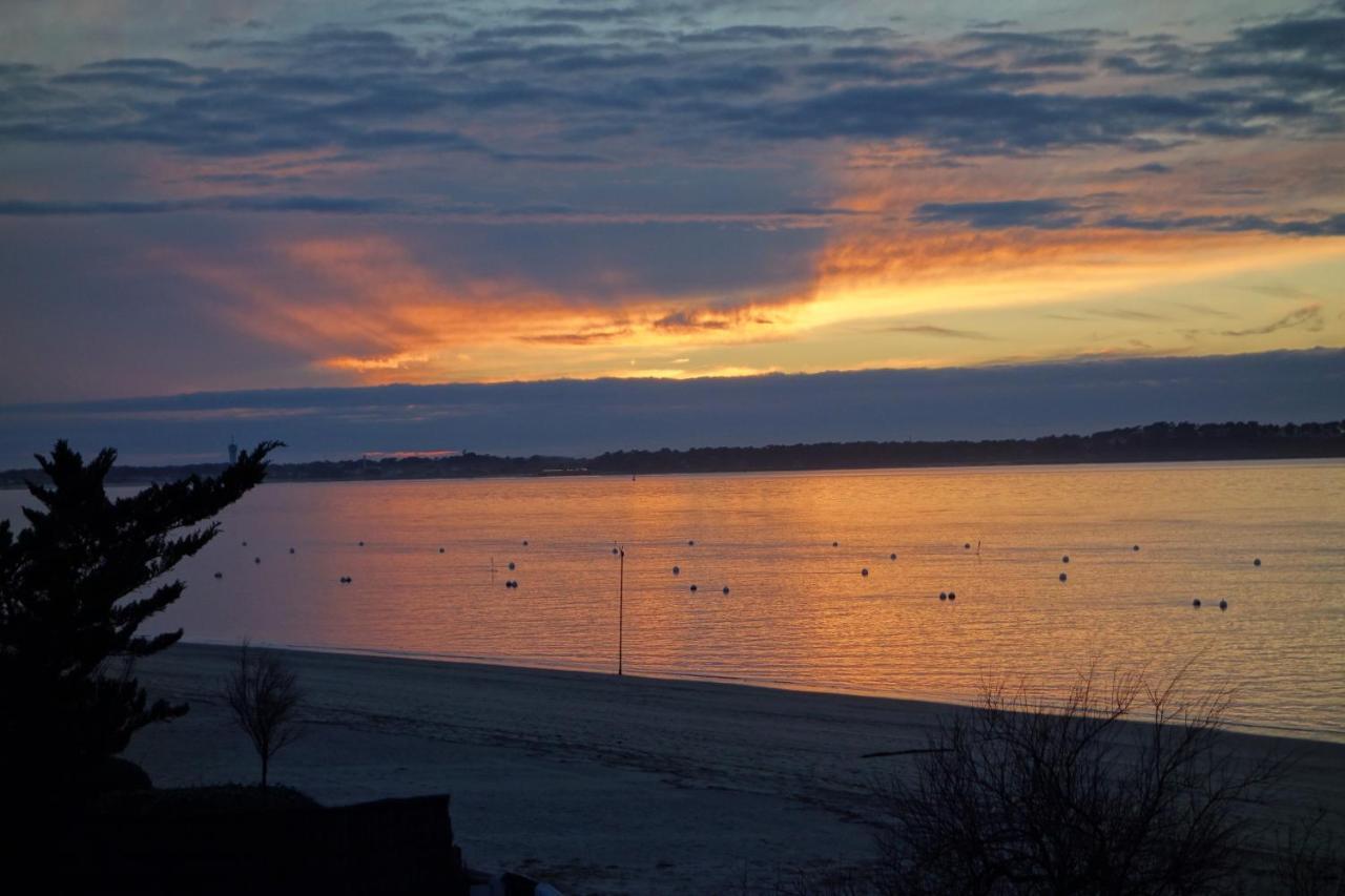 Appartement Arcachon Perreire Premiere Ligne Les Pieds Dans L Eau Vue Magnifique Sur Le Bassin Kültér fotó